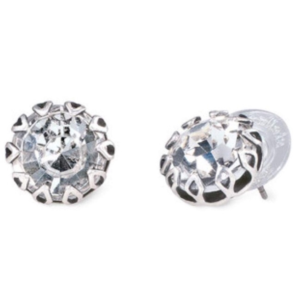 :: S&D Sparkling Crystal Nancy Studs - Picture 3 of 10